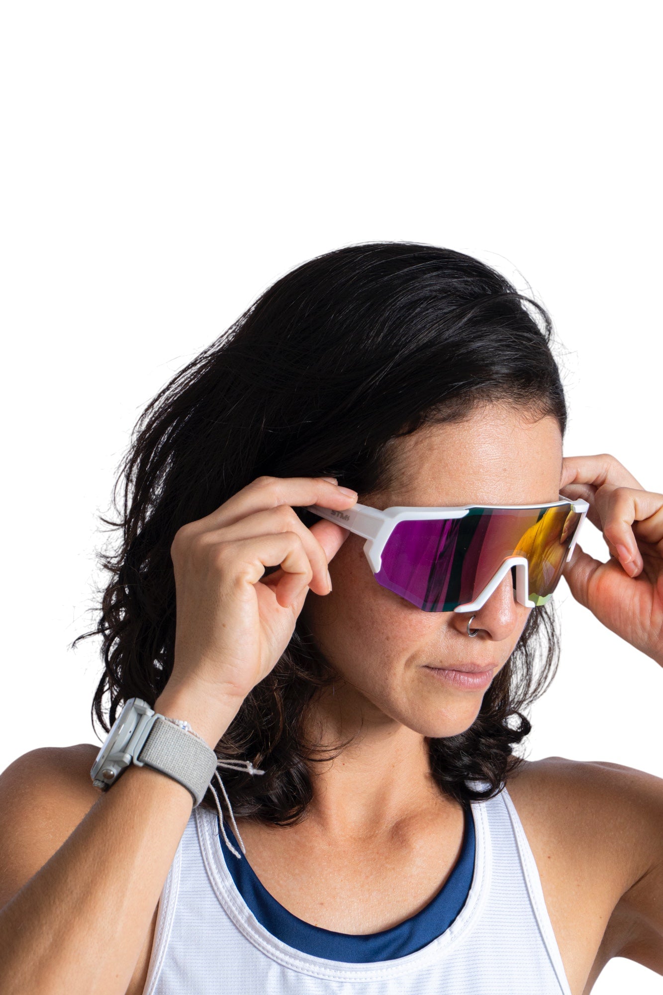 Gafas STM Boost Blanco / Rojo