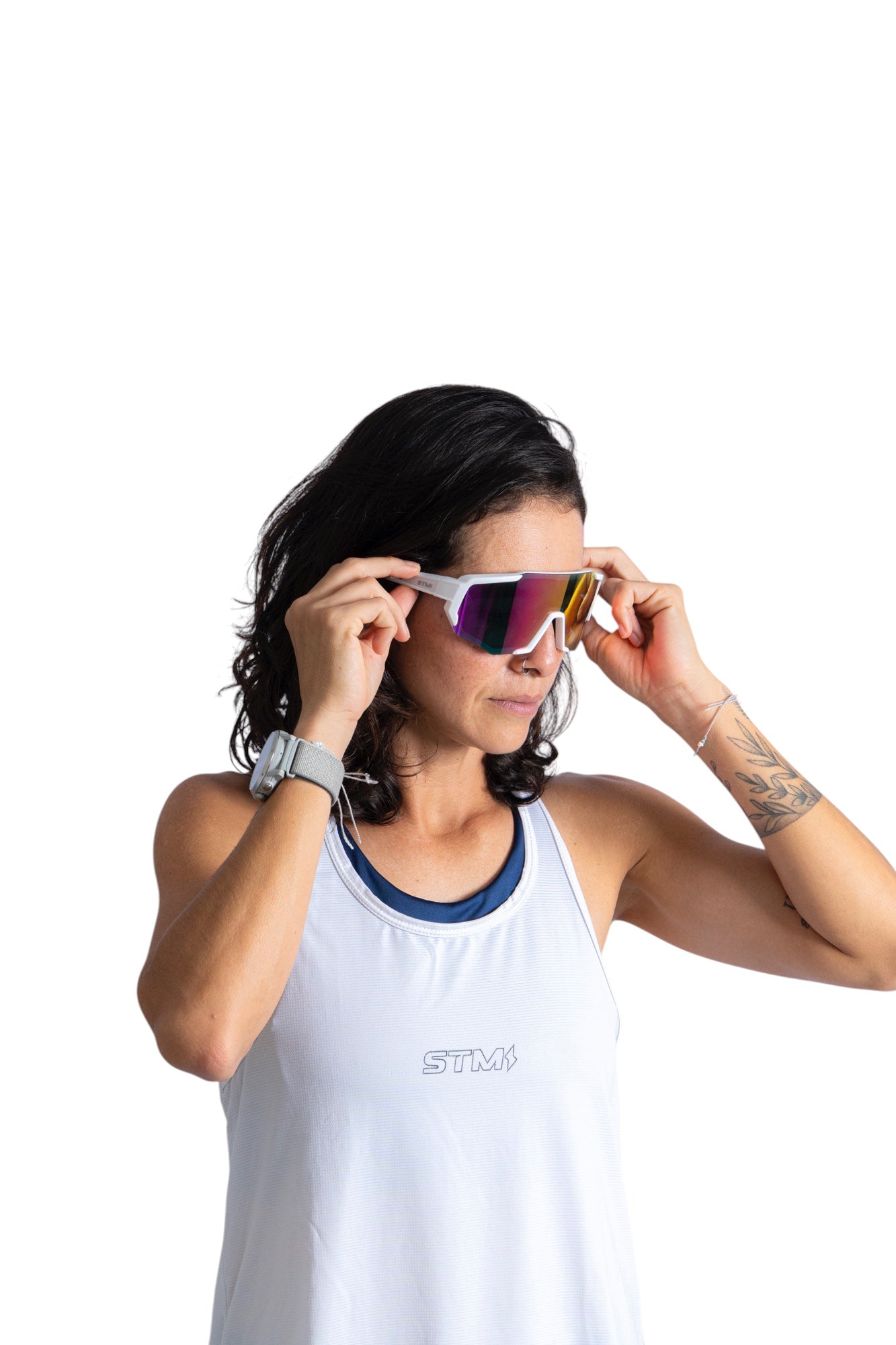 Gafas STM Boost Blanco / Rojo