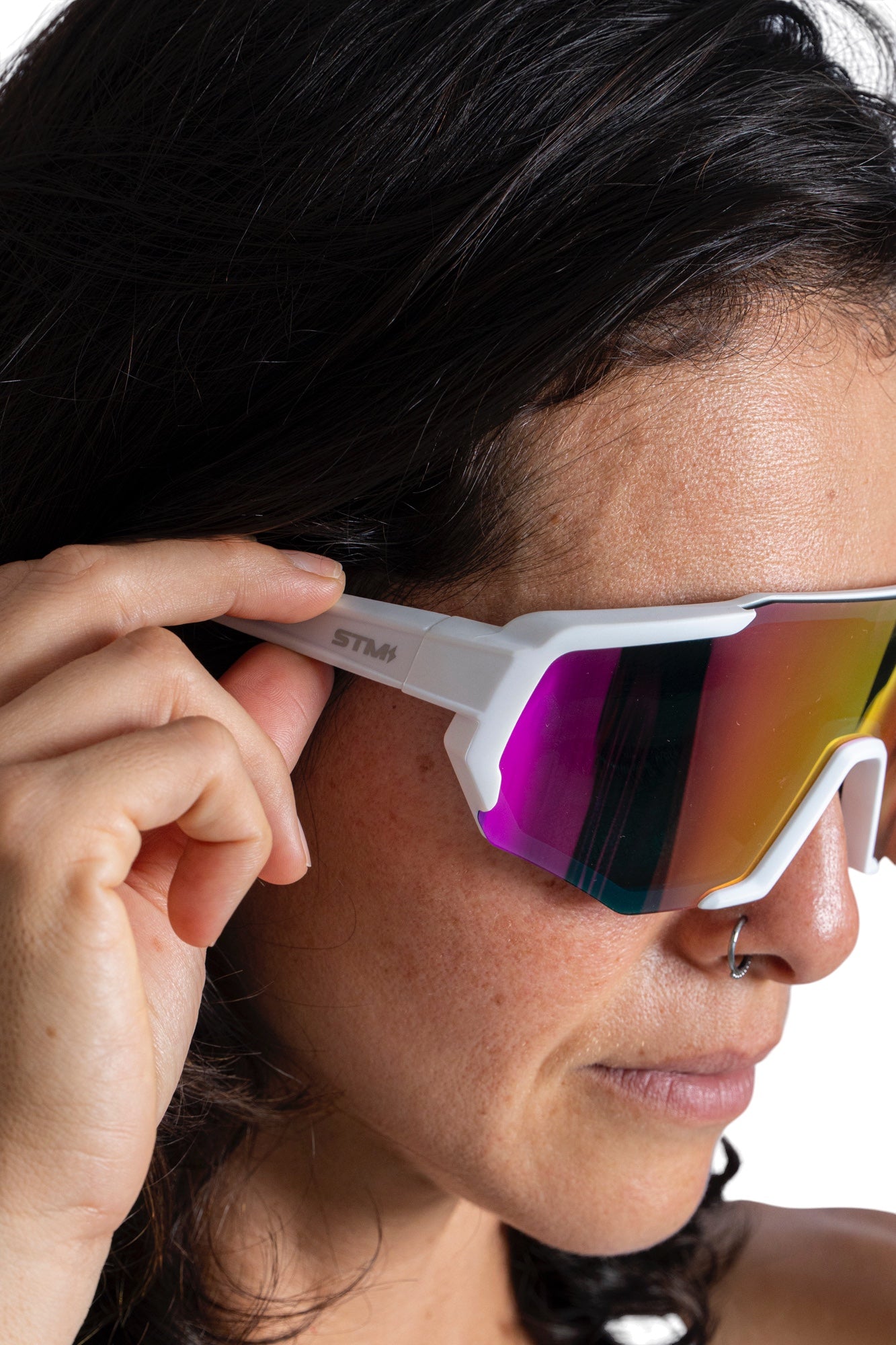 Gafas STM Boost Blanco / Rojo