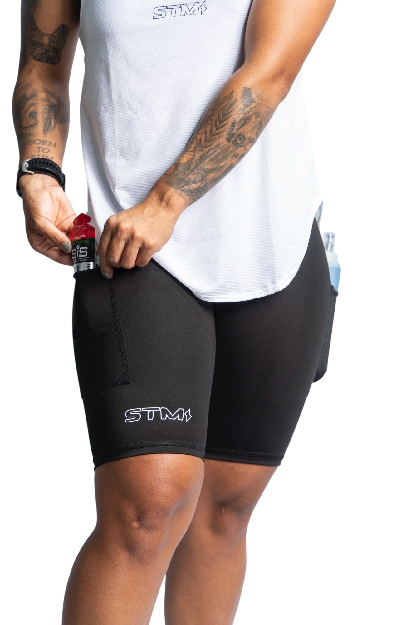 Biker Running Mujer