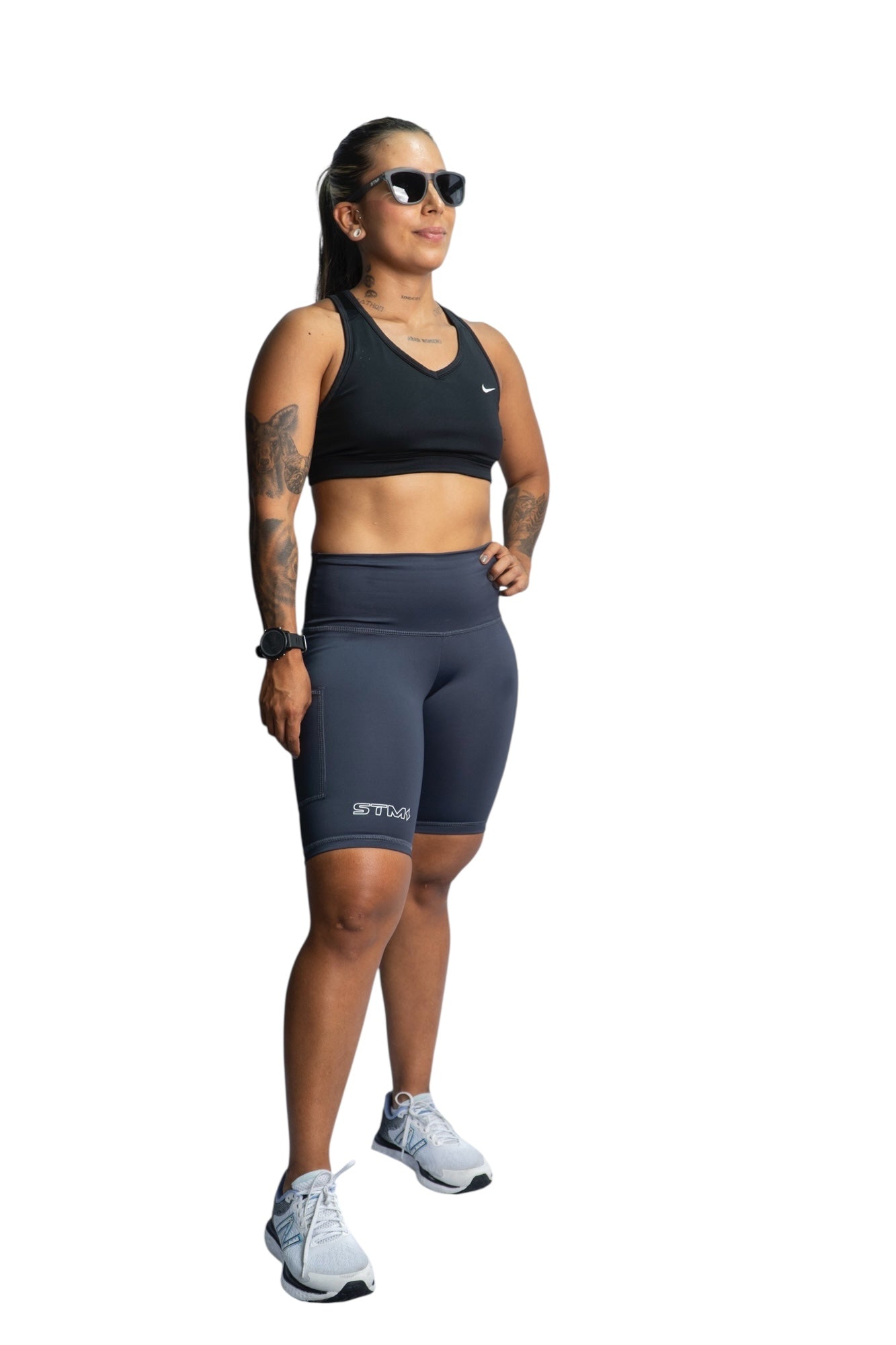 Biker Running Mujer