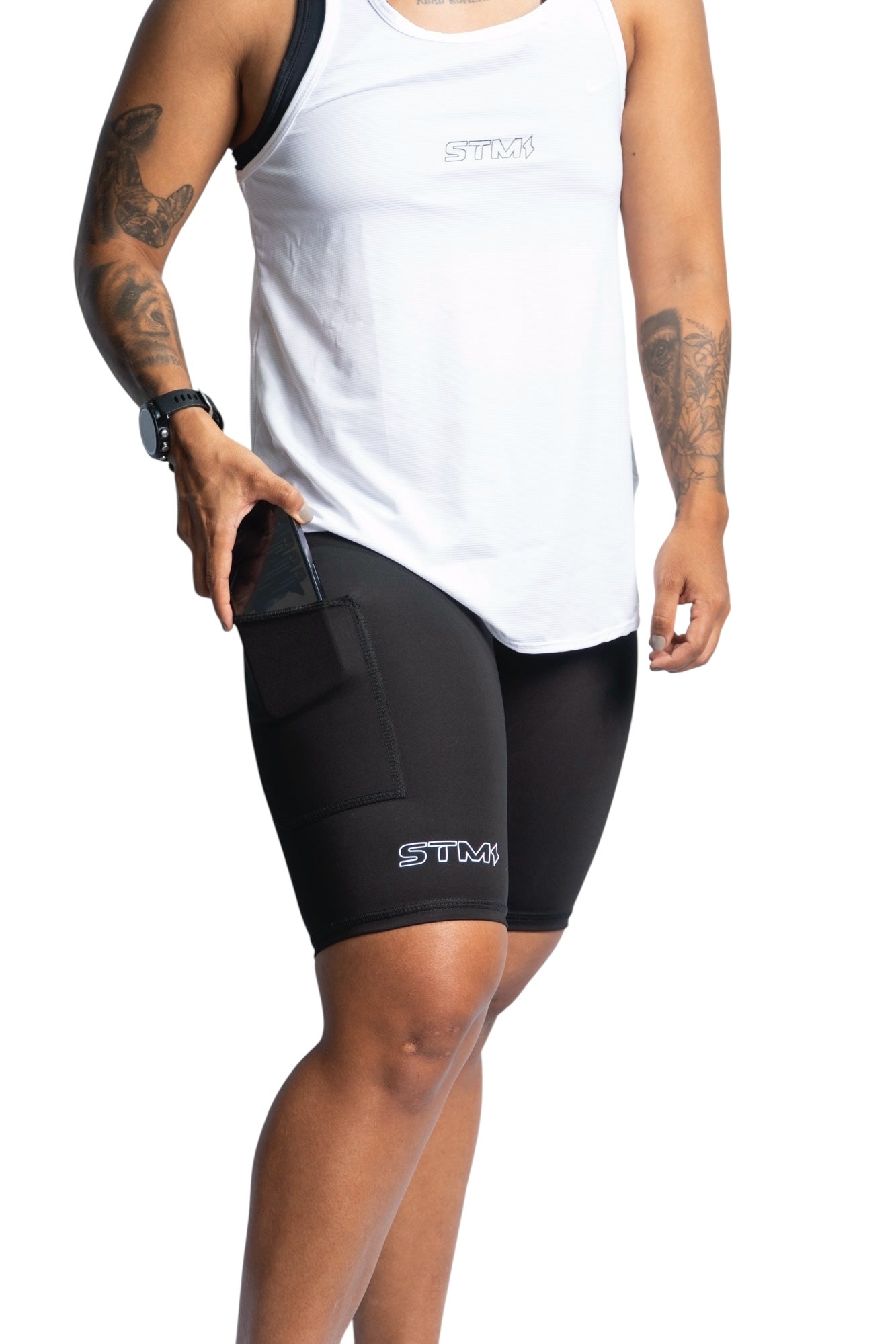 Biker Running Mujer
