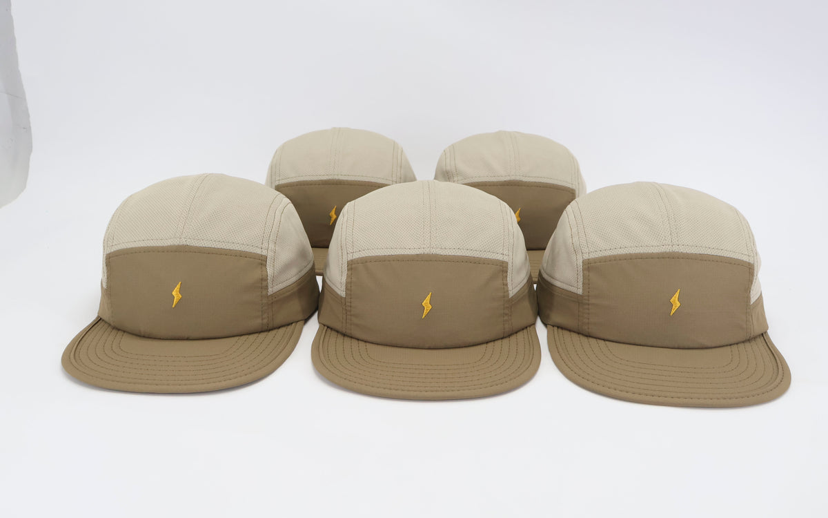 Gorra Running Stamina Beige