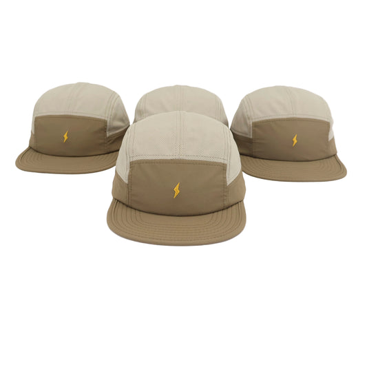 Gorra Running Stamina Beige