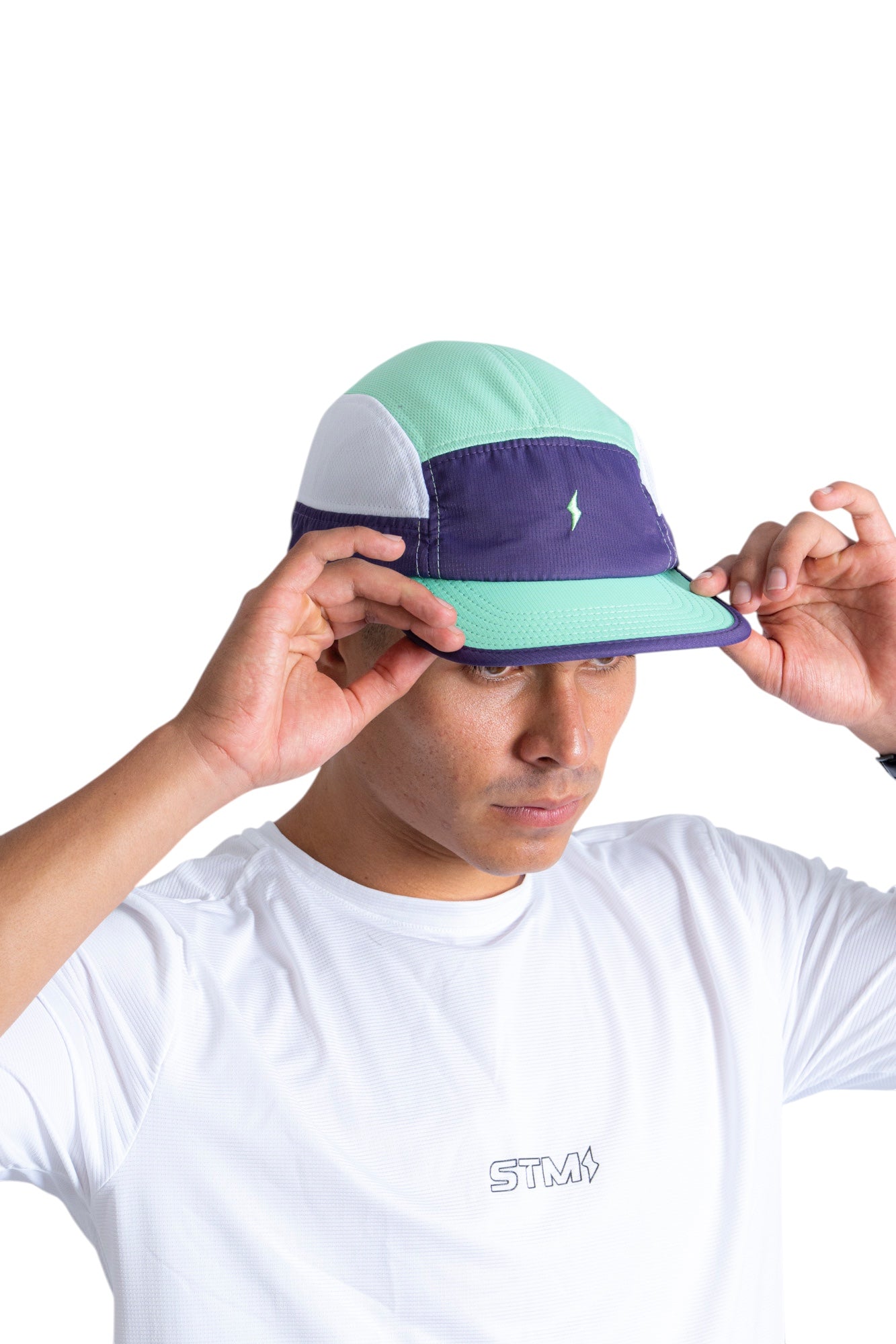 Gorra running Stamina Morada