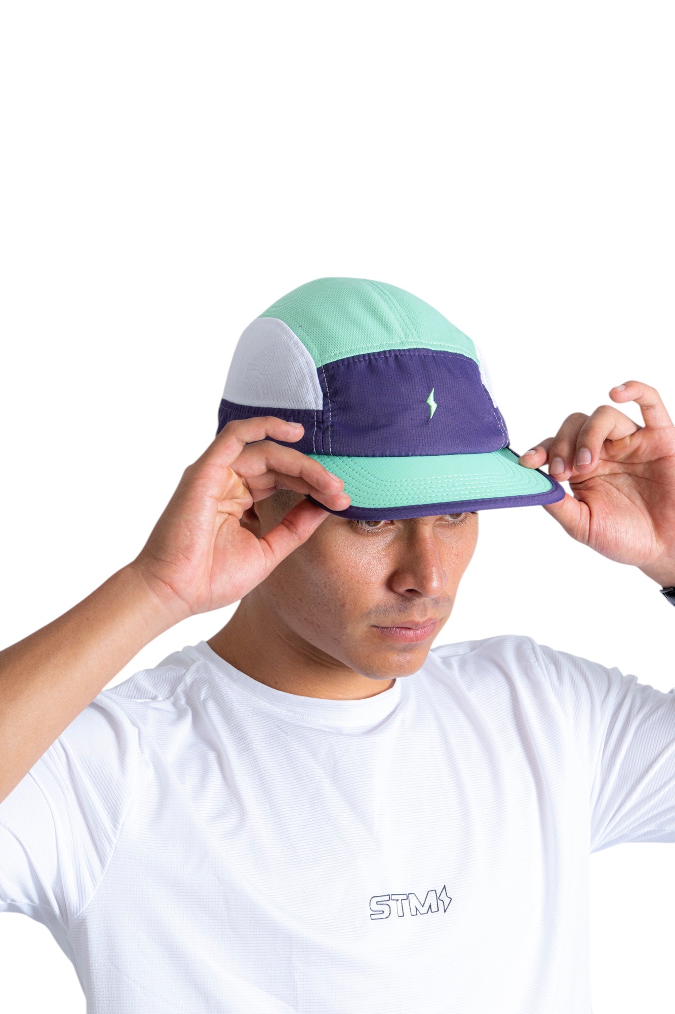 Gorra running Stamina Morada