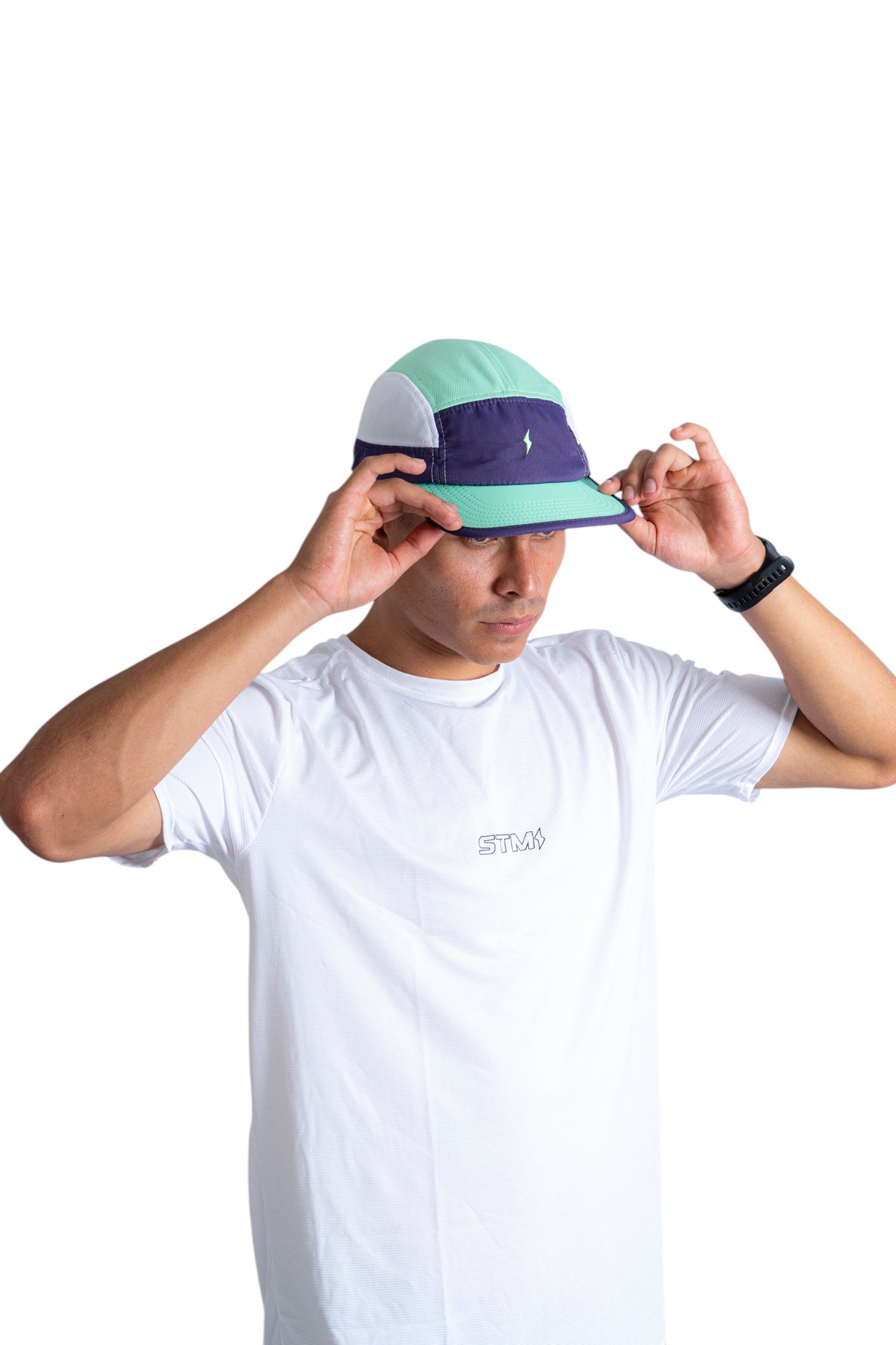 Gorra running Stamina Morada