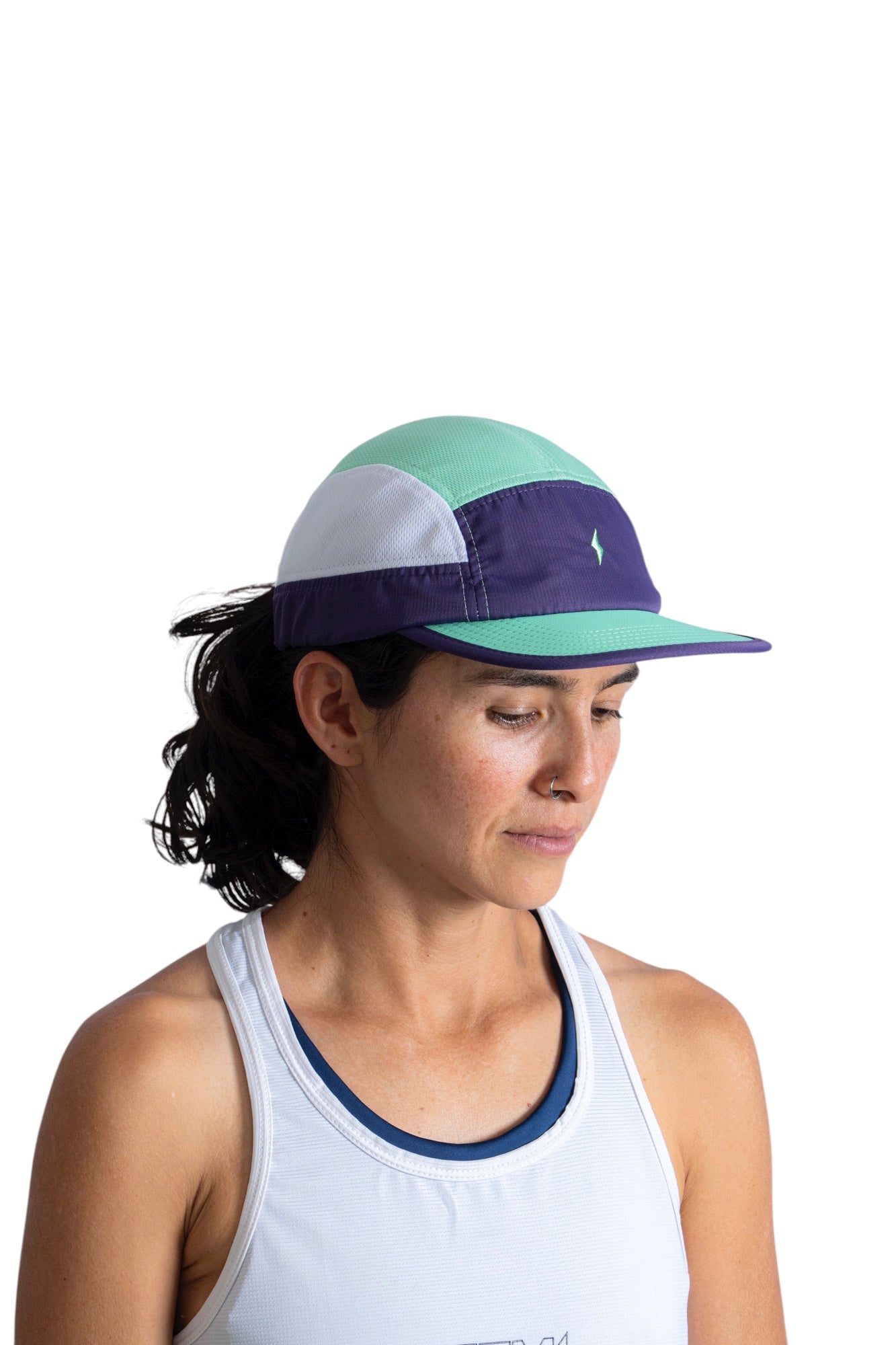 Gorra running Stamina Morada