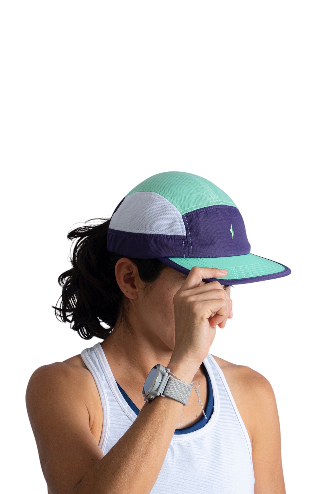 Gorra running Stamina Morada