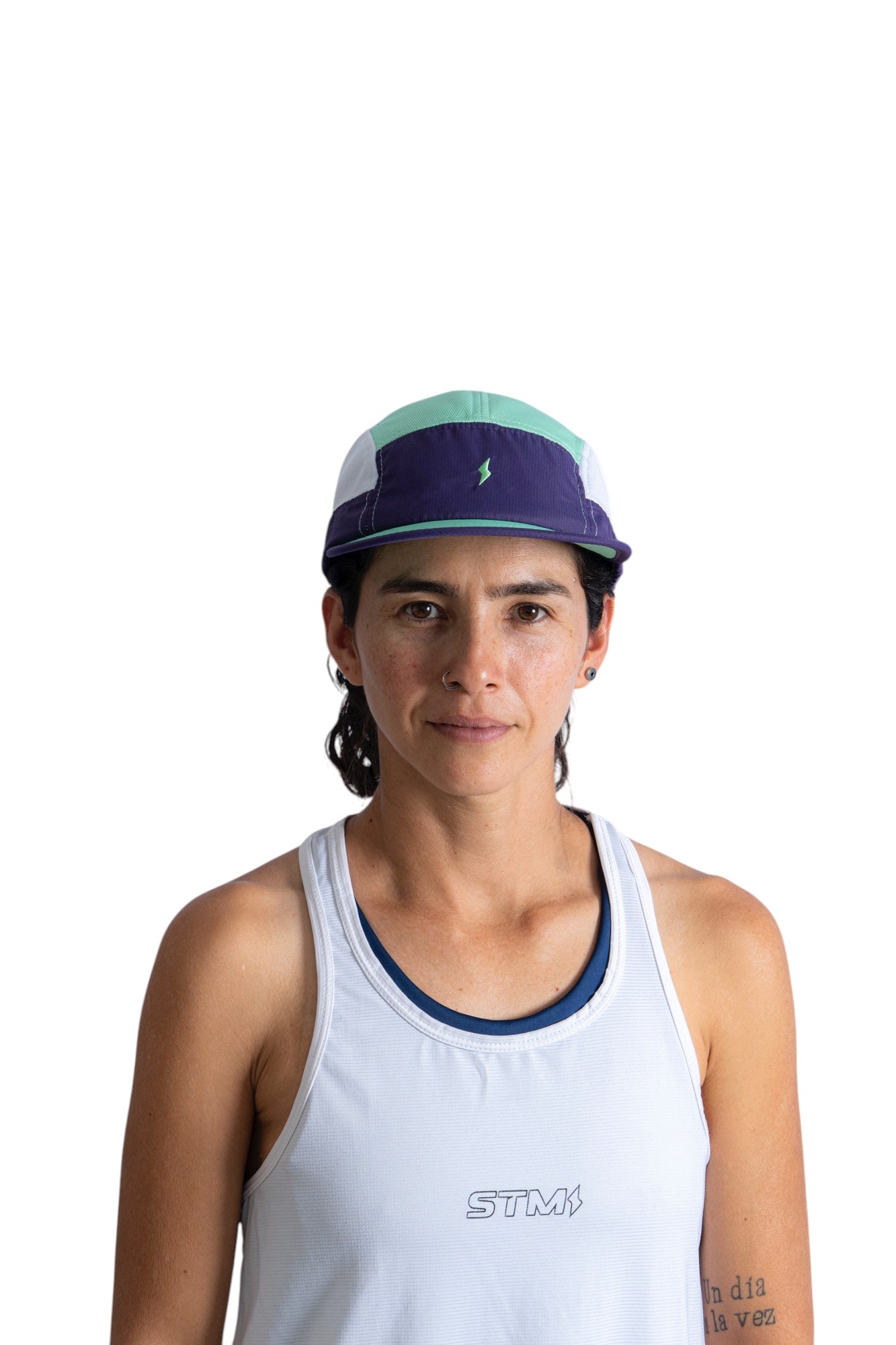 Gorra running Stamina Morada