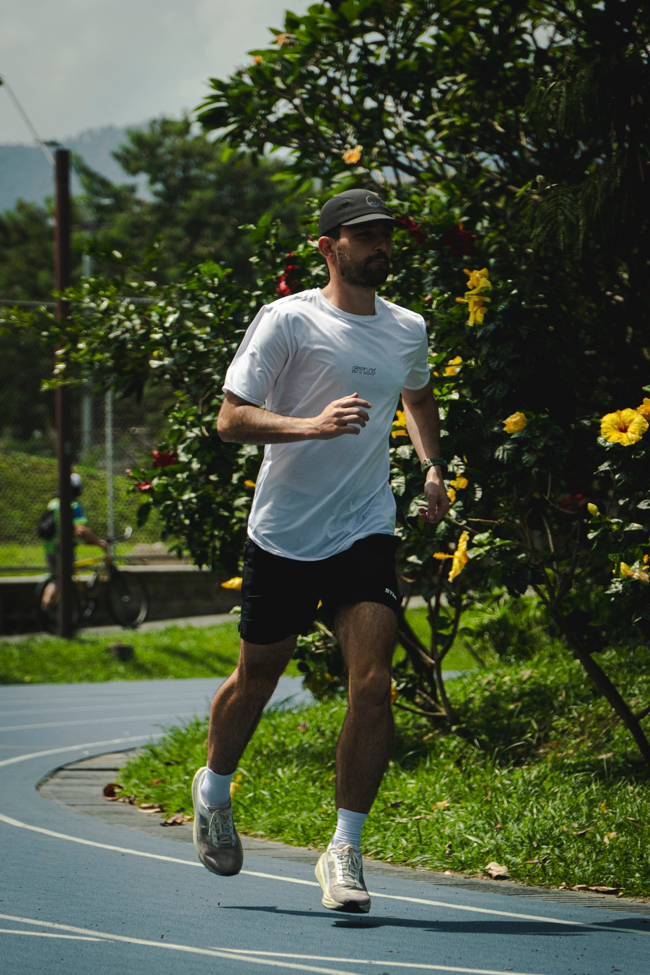 Gorra Running Aero Negra