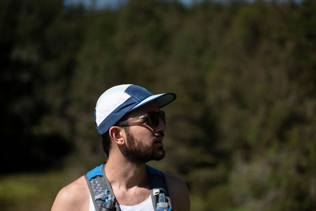 Gorra running Stamina Azul