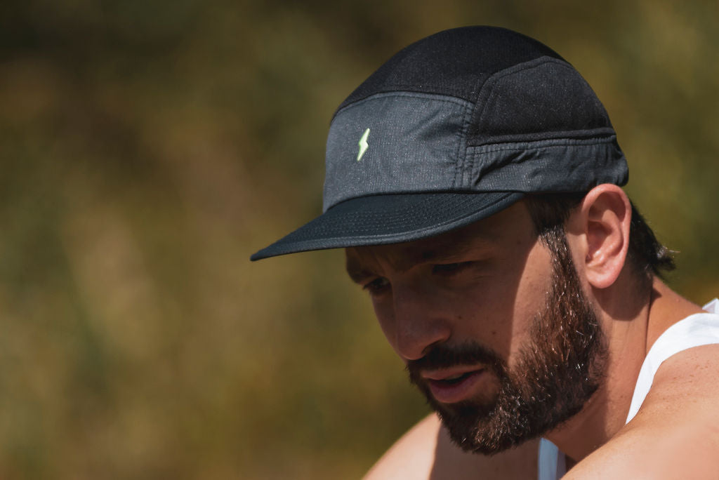 Gorra running Stamina Negra