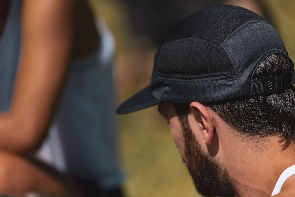 Gorra running Stamina Negra