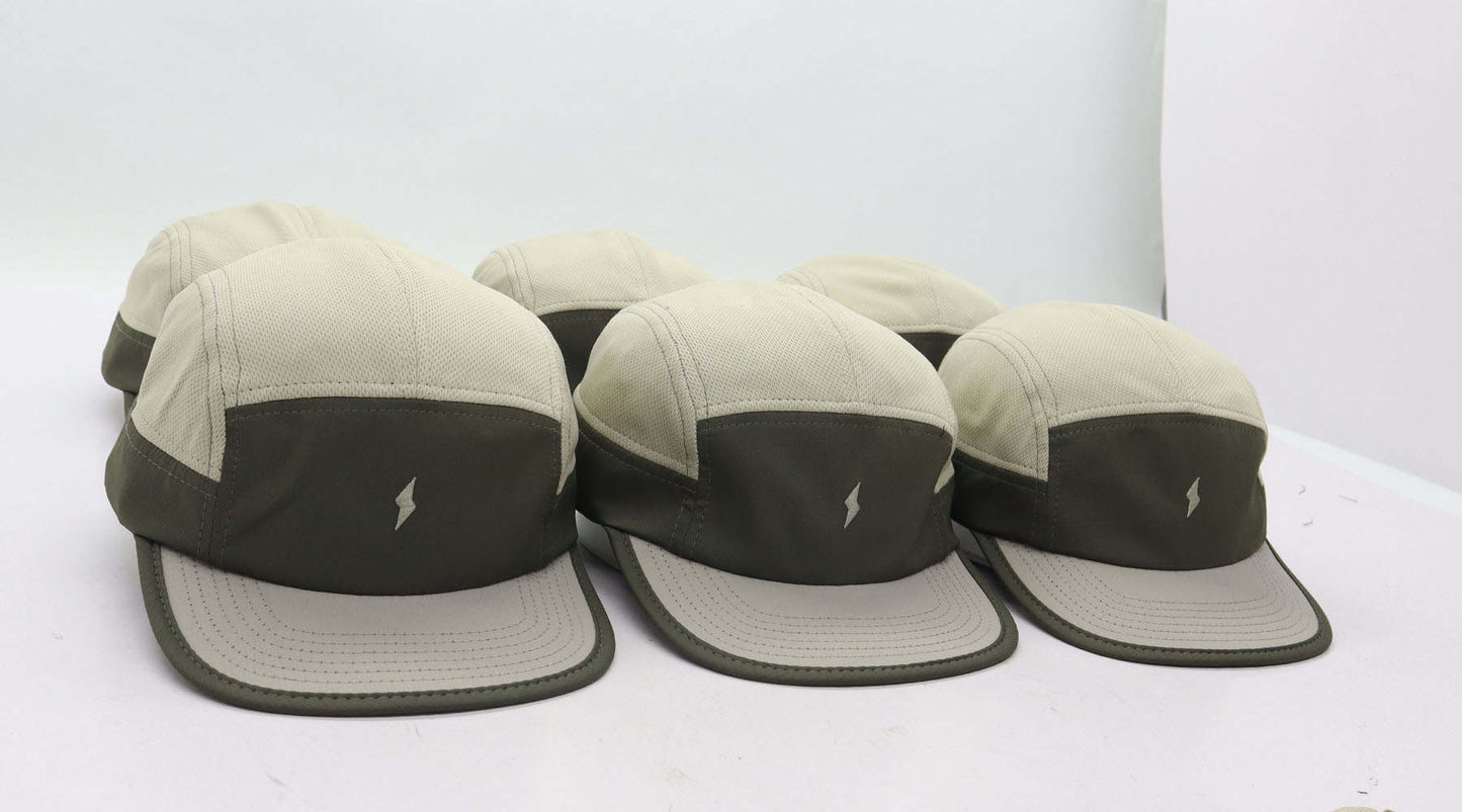 Gorra running Stamina Beige