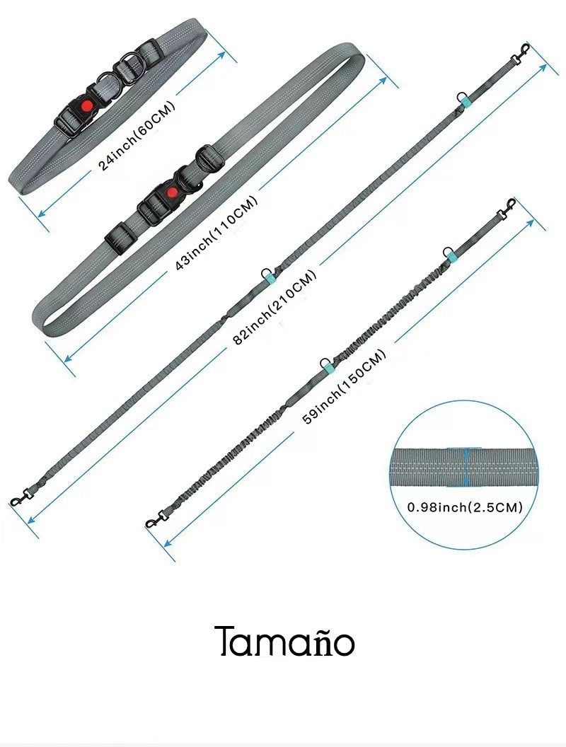 Correa Manos Libres Running Perros
